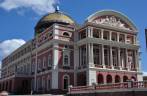O famoso Teatro Amazonas. Estamos mesmo de volta a Manaus, a capital do estado